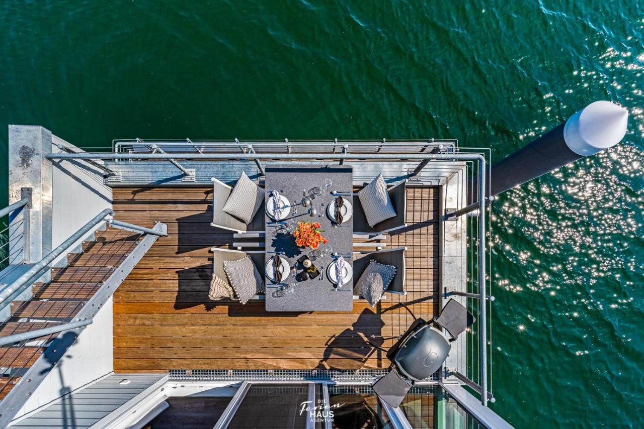 Schwimmendes Haus Aloha Villa Olpenitz Luaran gambar